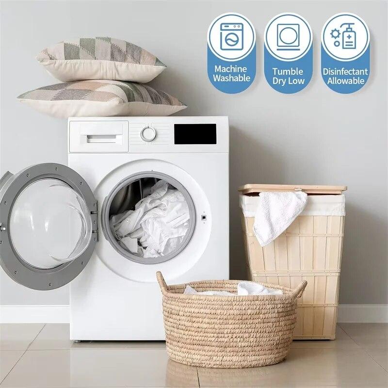 Six Sides Waterproof Zippered Mattress Cover Fully Enclosed Dust-prood Bed Fitted Sheet Mattress Protector