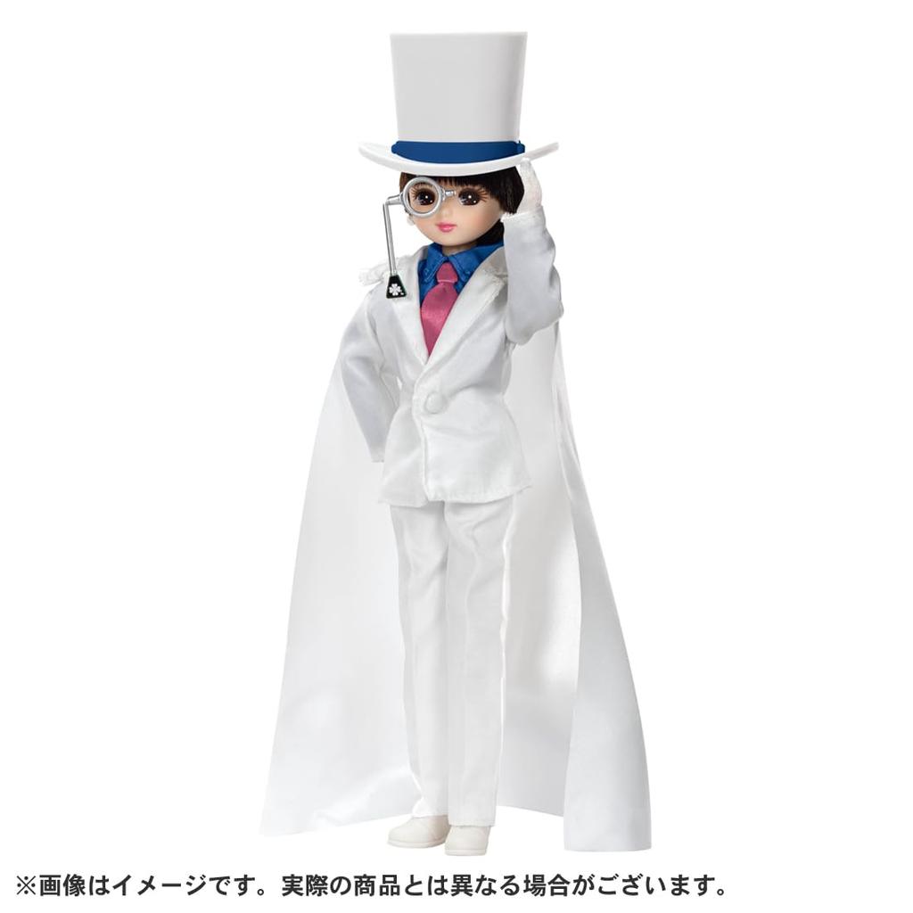 Takara Tomy Licca-chan Doll, Detective Conan, Kid the Phantom Thief, Lovely Licca-chan, Dress-Up Pretend Play Toy, Ages 3 and Up