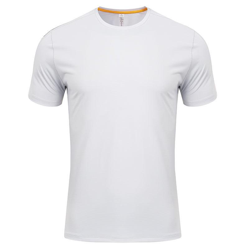 

Мужская дышащая футболка с коротким рукавом 2024 года - Универсальный, быстросохнущий, легкий, прохладный повседневный топ свободного кроя XL