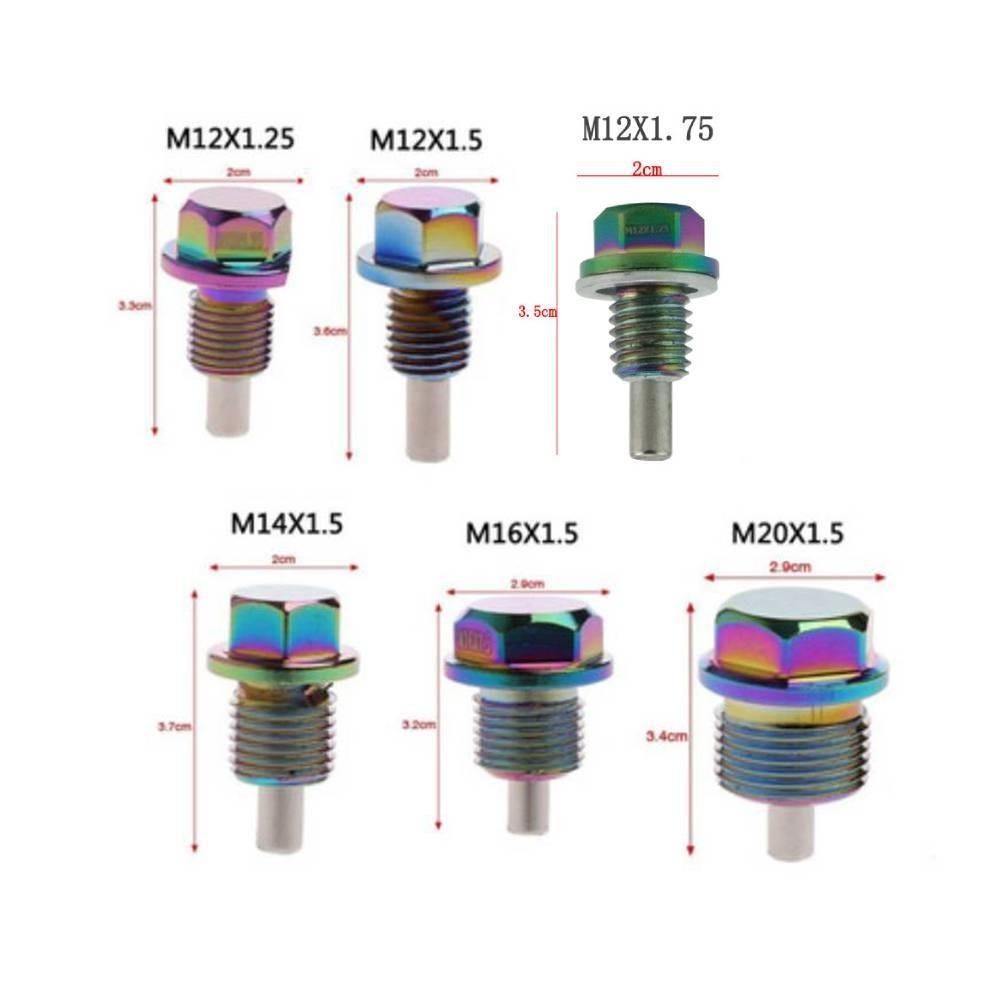 M12 X1.75 OIL PAN DRAIN PLUG BOLT ENGINE MAGNETIC FOR CADILLAC SLS FORD Focus 2L M12 X1.75 OIL PAN DRAIN PLUG BOLT ENGINE MAGNETIC FOR CADILLAC SLS FORD Focus 2L
