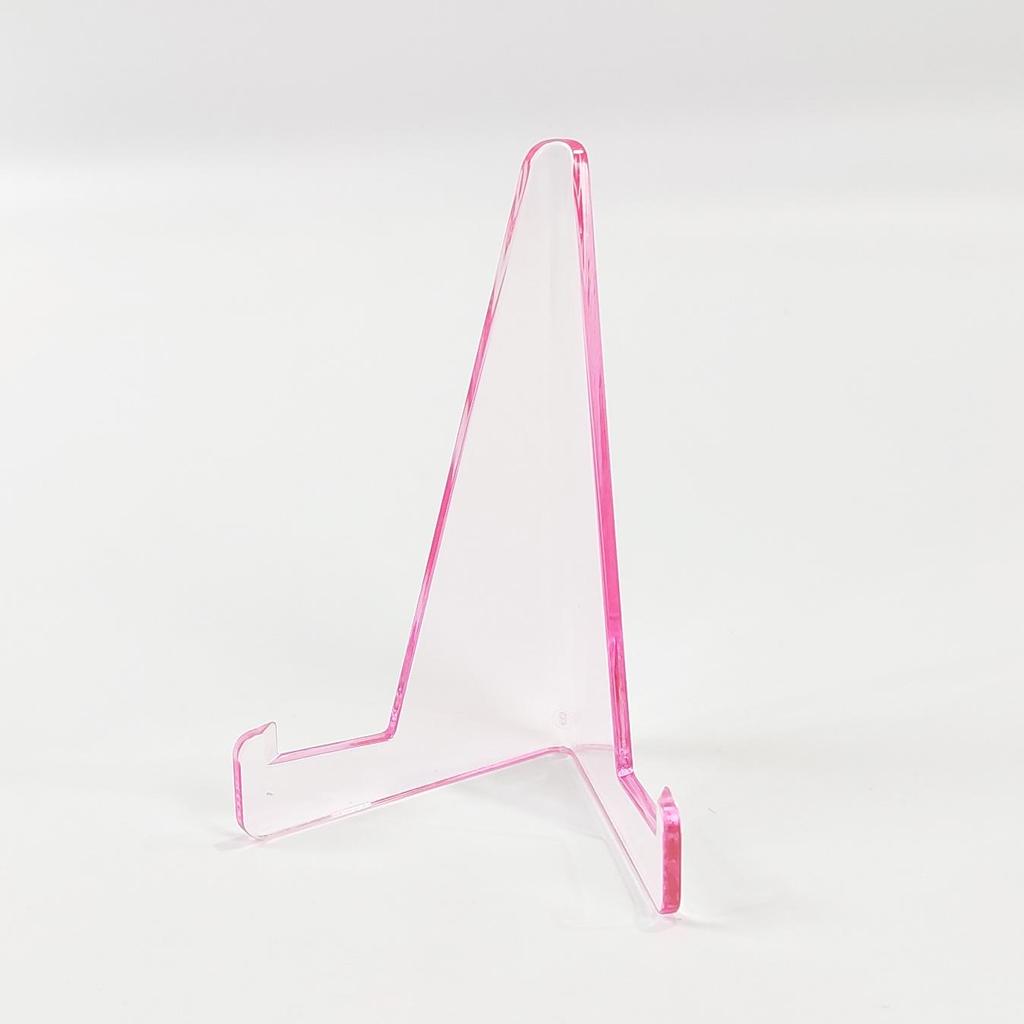 35PT Triangle Card Stand: Acrylic Game Card Display and Storage Base