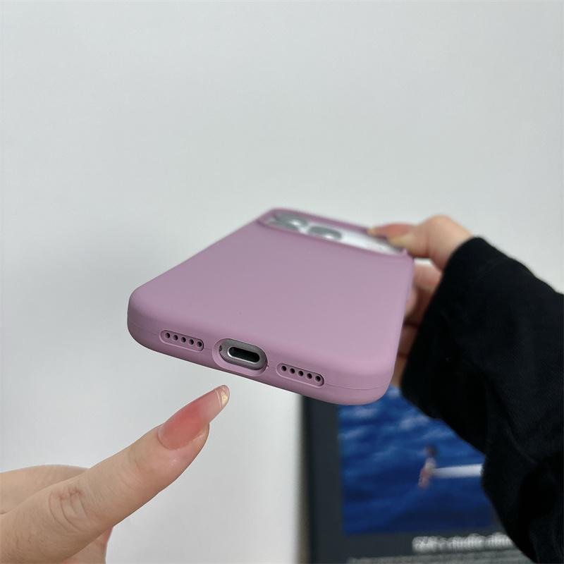 Magnetic Liquid Silicone Case for For Iphone 17 Air 16 1 14 Plus 13 12 Pro Max For Big Camera Hole Cover Shockproof Cover