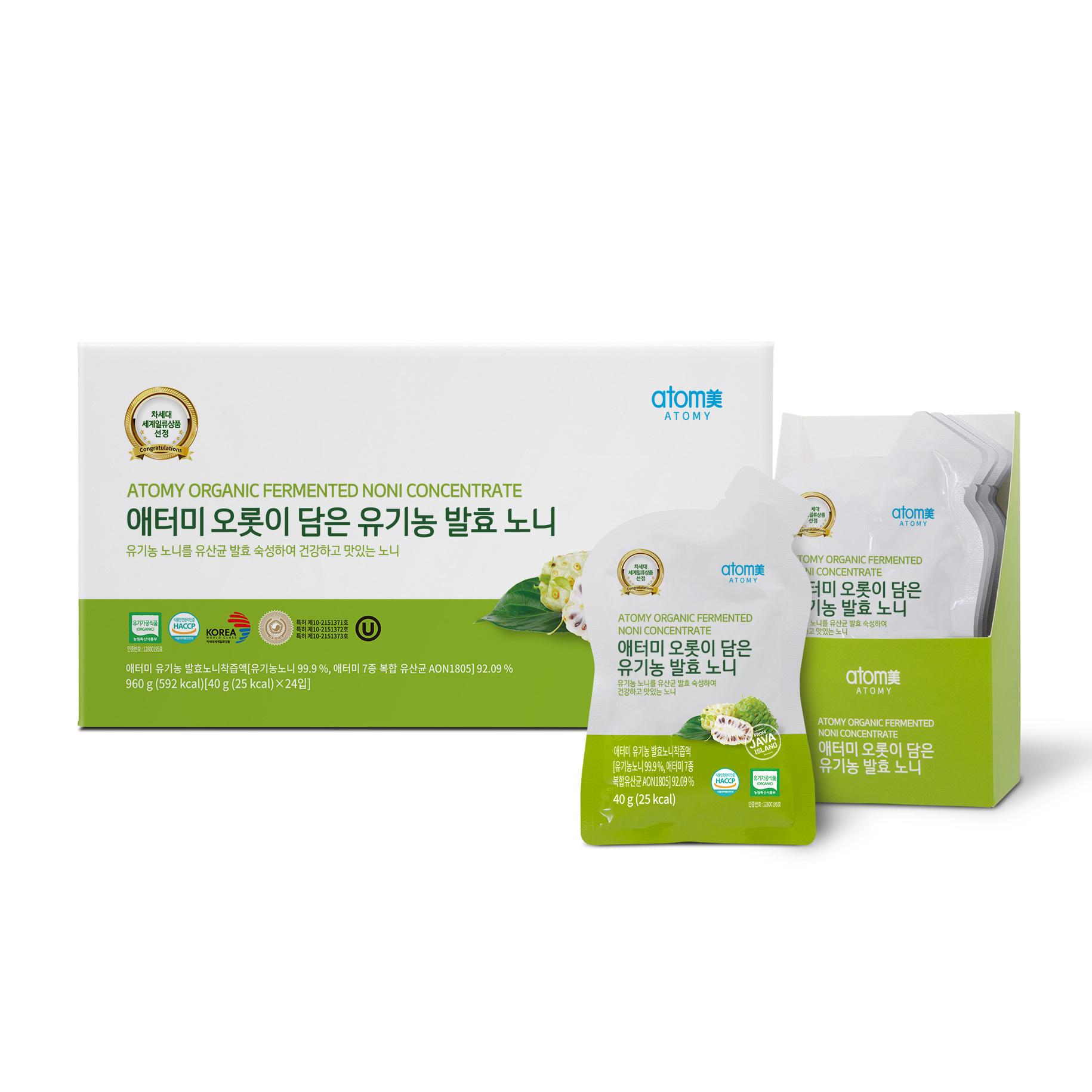 Atomy Purely Organic Fermented Noni (40g, 24 packets)