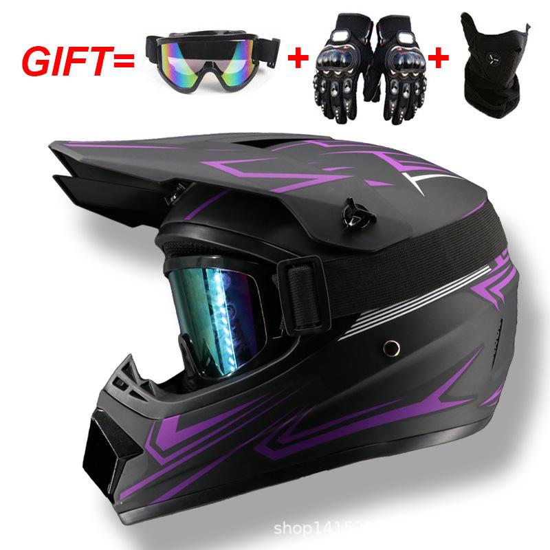 Cross-Border Off-Road Helmet for Teens & Adults: Beach Car, Mountain Bike, Karting, Motorcycle XL