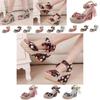 Premium Quality Women Boho Beach Sandals With Floral Wedge Heels For Summer Style