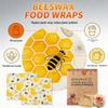 Beeswax Food Wrap Roll - Degradable & Food Grade for Preserving Fruits and Vegetables