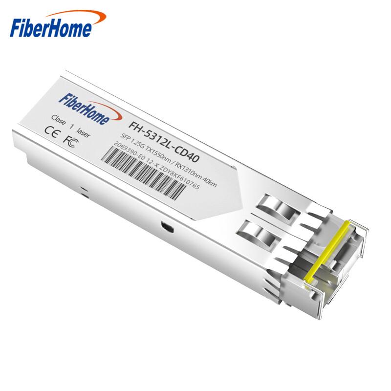 FiberHome FH-5312L-CD40 SFP Gigabit BIDI Optical Module, 40km