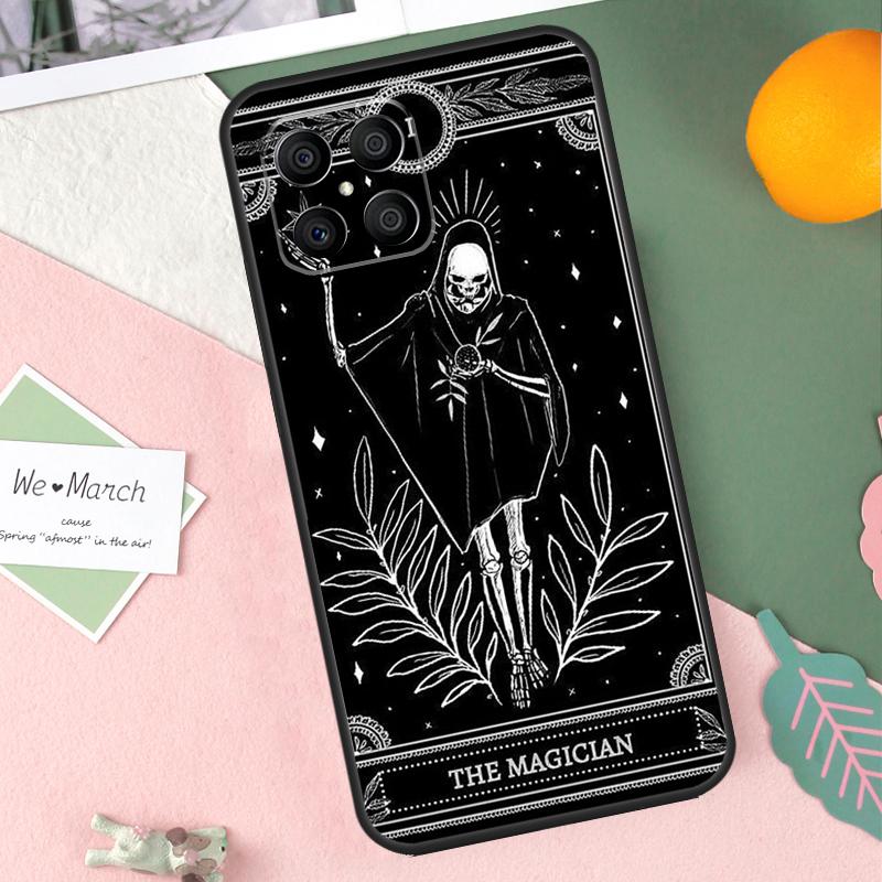 Witches Moon Tarot Case For Huawei P20 P30 P40 Lite P50 Pro Nova 5T P Smart 2021 Funda For Honor 50 70 X8 X9