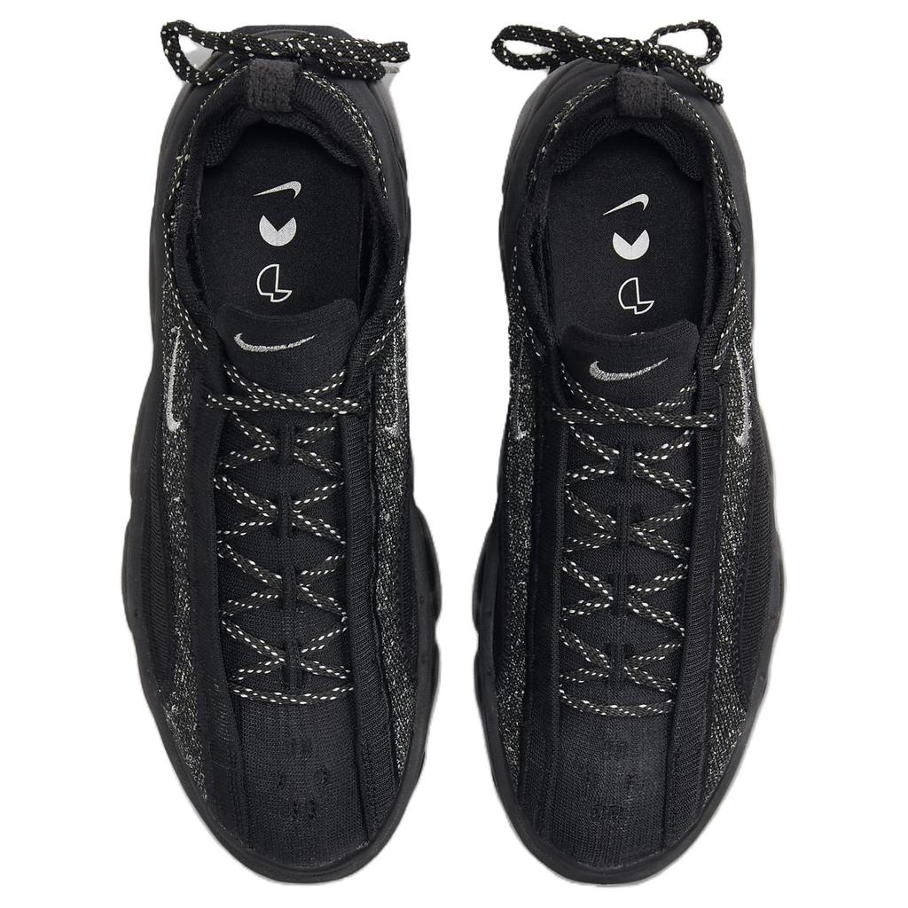 Nike Flyknit Bloom Black Metallic Silver Women's Sneakers FD2149-004