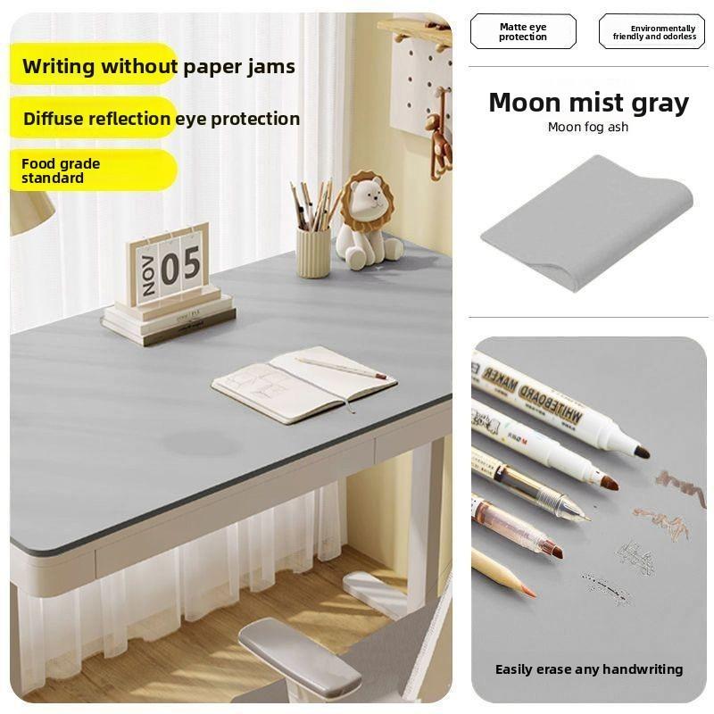 Kids Study Desk Mat With Polyester Material And Antislip Surface For Children And Students