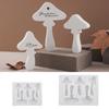 Innovative Mushroom Silicone Display Ornament Mold Set for DIY Crafts and Home Decor with Easy Release Design