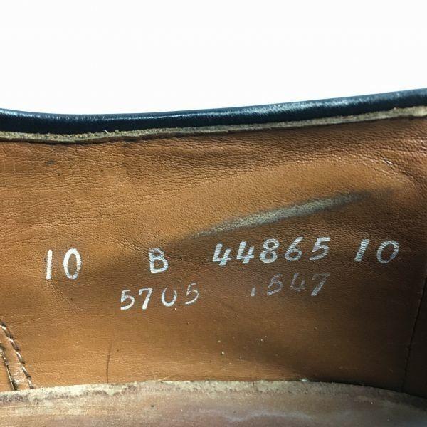 Rare Vintage Allen Edmonds Fifth Avenue Cap Toe Shoes Black size 10B 26.5-27.0 Men's(USED)