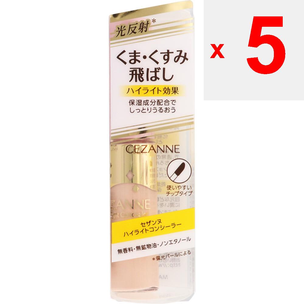 CEZANNE Sezanne Highlighter Concealer Clear Beige Skin Makeup Direkt auf dunkle Augenringe, Nase, Mundwinkel usw. auftragen, mit