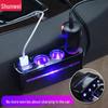Car Multi-Function Socket & Charger Adapter: 1-to-3 Cigarette Lighter, 1-to-2 Power Distributor Plug