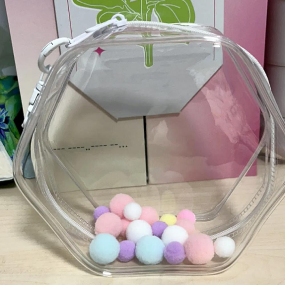 

Прозрачная портативная плюшевая сумка для куклы Портативная хлопковая сумка для демонстрации кукол Органайзер