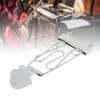 6 String Trapeze Tailpiece with Screws Height Adjustment Open Frame Bridge Tailpiece for Archtop Jazz Guitar Bass