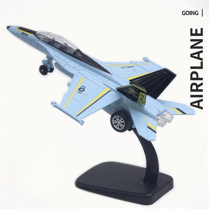 22CM Alloy Fighter Model F-16 Su-35 F-18 F35 Various Aircraft, Cross-border