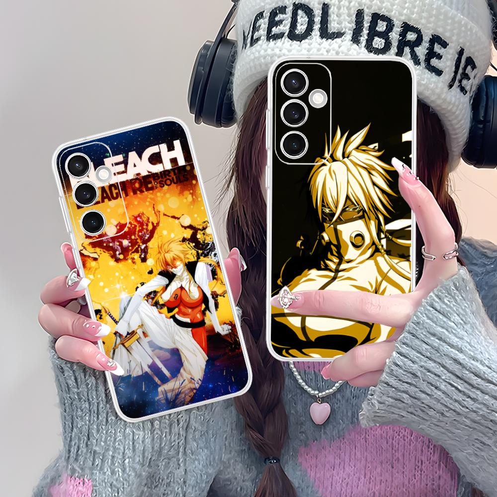 Bleach Tier Harribel Cell Phone Case for Samsung Galaxy S25 S24 S23 S22 S21Plus FE Ultra Clear Colorful Cover Pretty Cover