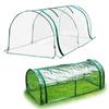 Mobile Mini Greenhouse Ventilated Plant Insulation Cover Without Pole Portable Home Tunnel Greenhouse Cover Garden Accessories