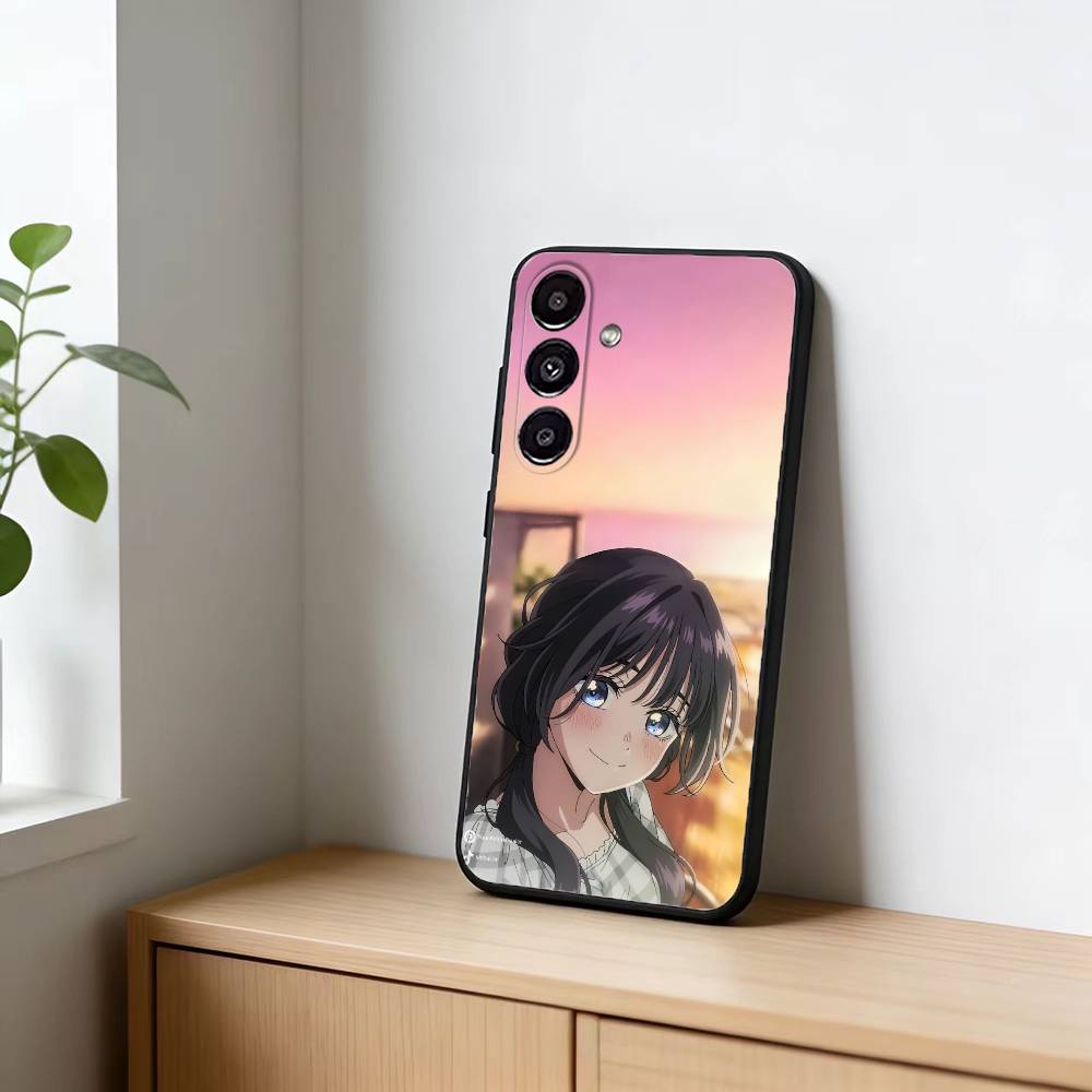 F-Rintaro Tsumugi K-Kaoruko Waguri Phone Case For Samsung Galaxy A13,21s,22,31,32,52,53,71,72,73,Soft Black Cover