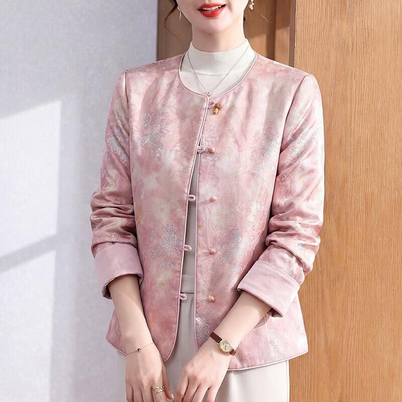 

Весенняя куртка в китайском стиле для женщин среднего возраста Xuexi 2XL