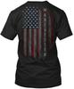 Manchester Family American Flag T-Shirt Made In the USA Size S To 5XL
