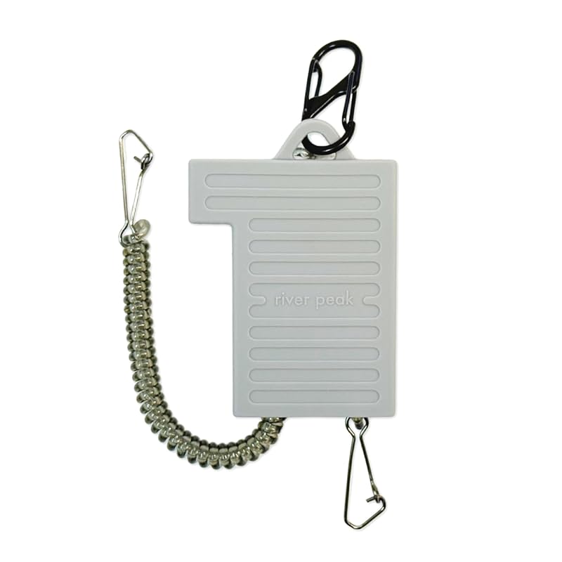 

river peak (River Peak) stream tag dual retractor (02_gray)