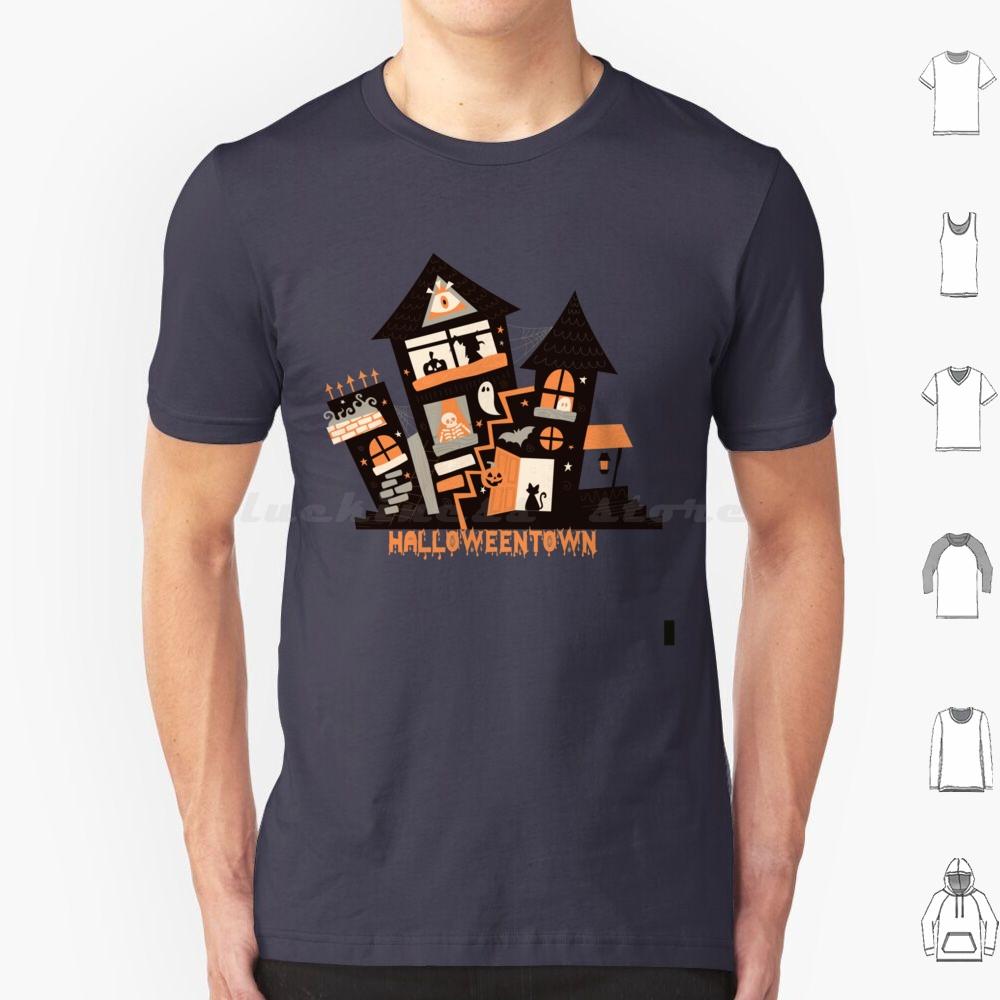 Halloween Town T Shirt 6xl Cotton Cool Tee Halloweentown Halloweentown University Halloween Halloweentown And Chill S