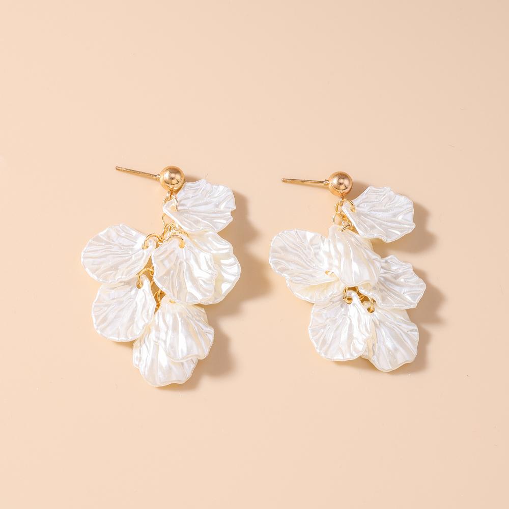 Fashion Shell Drop Earrings for Women Girls Summer Beach Earrings Party Holiday Jewelry Gifts