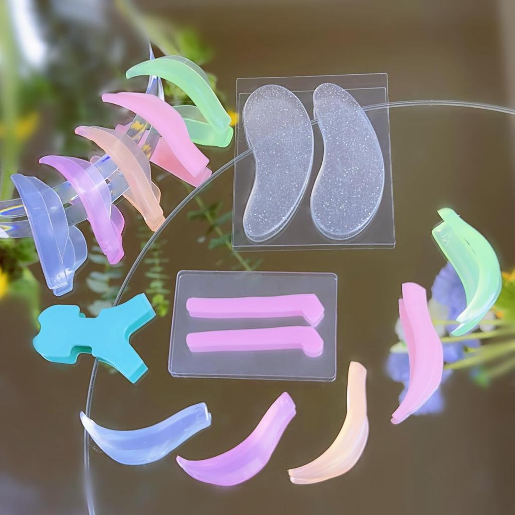 Lash Lift Silicone Shields Eyelash Lifting Pad No Glue Eyelid Katya Vinog Lami Lamination Roller L Curl Perm Rod- Lash Lift Tint Ribbon Compensator Y