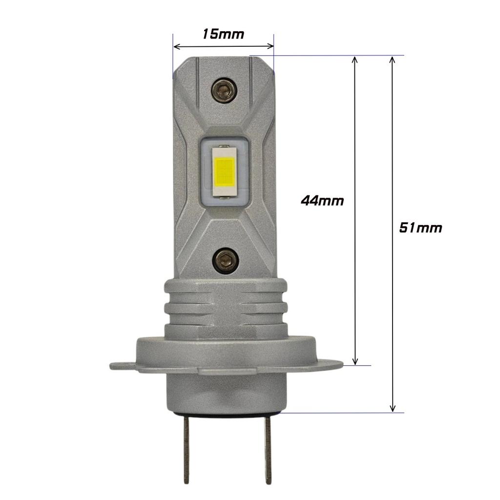 2 szt H7 LED żarówka 9V-30V CANBUS 5000lm mocne białe światło Off-Road