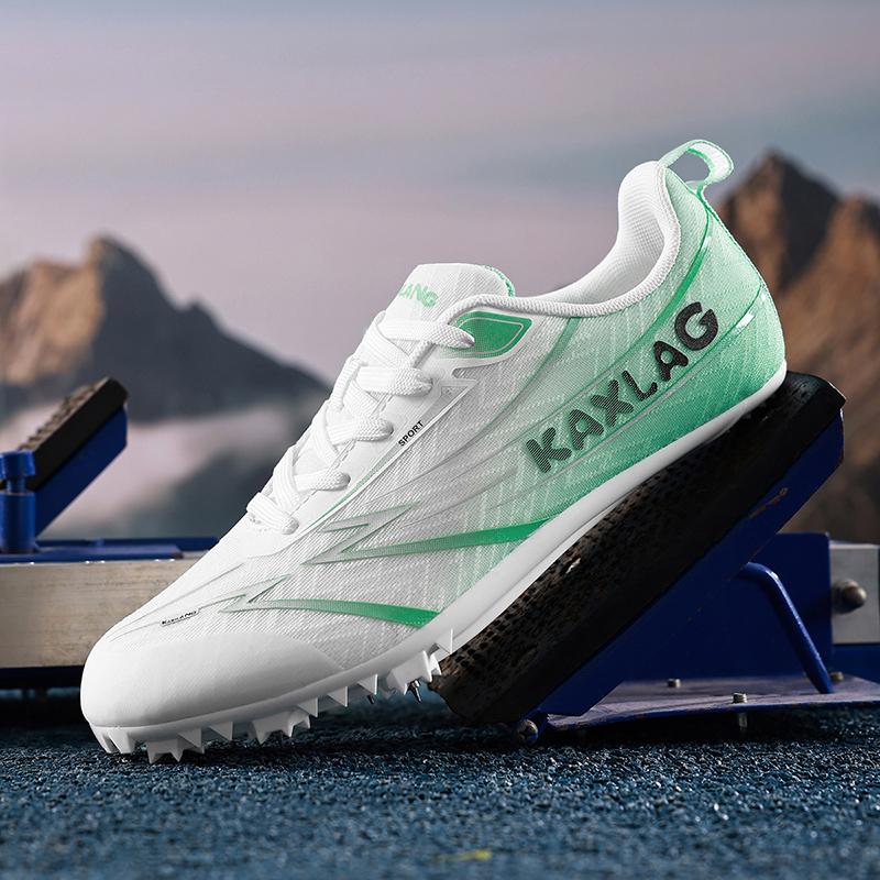Chaussures de Course Légères Chaussures d'Entraînement Pointes Athlétisme Homme Piste et Terrain Chaussures Femmes Pointes Chaussures Taille 35-45 Athlète Jogging Compétition 37