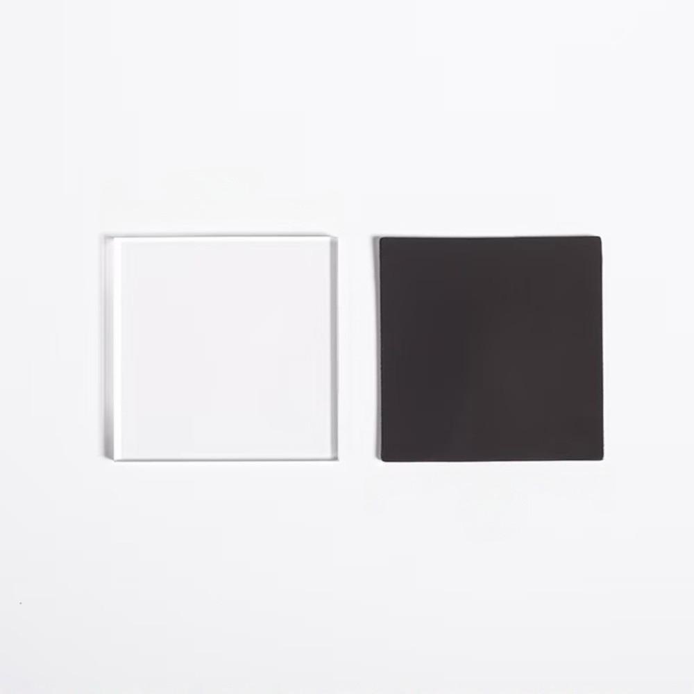 5pcs High Transparency Refrigerator Sticker Round Acrylic Photo Magnet  Home Decoration