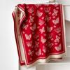 Imitation Cashmere Winter Fringed Shawl Fairy Wind Butterfly Versatile Mori Series Thickened Warm And Cold Scarf Dual-Purpose