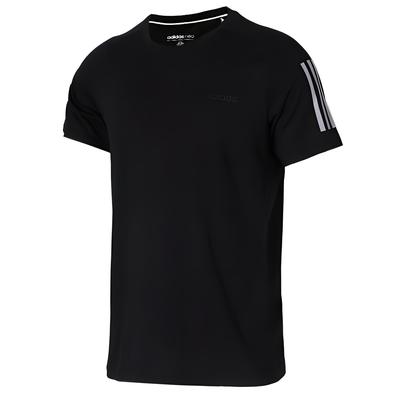 Adidas Raglan Sleeve T-Shirt Men s Black DM4274 S