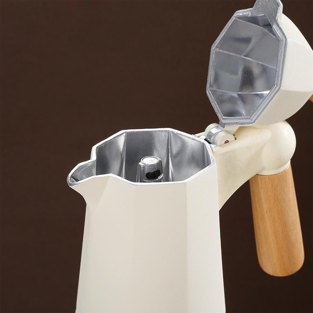 3 Cup Stovetop Coffee Maker Percolator Coffee Pot Cuban Coffee Maker for Espresso