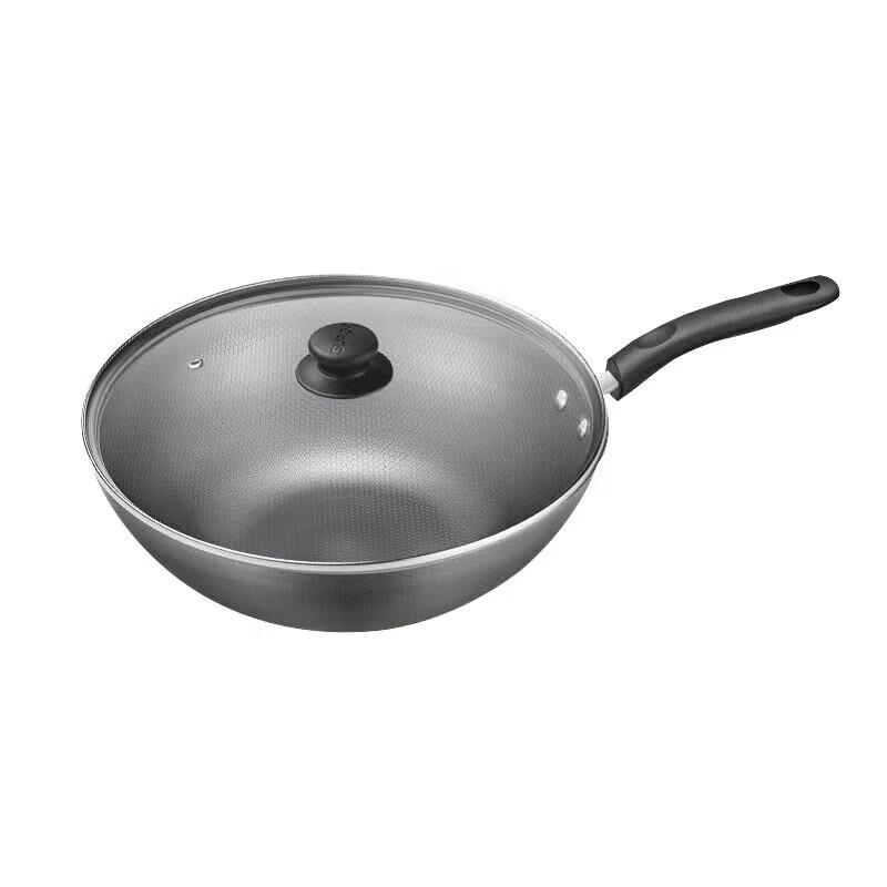 SUPOR Honeycomb Cast Iron Wok