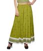 Moomaya Crop Top With Loose Palazzo Set For Women Printed Ethnic Clothing