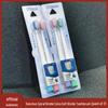 Dan Chun Spiral Soft Bristle Toothbrush, Adult Wide Head, 2-Pack