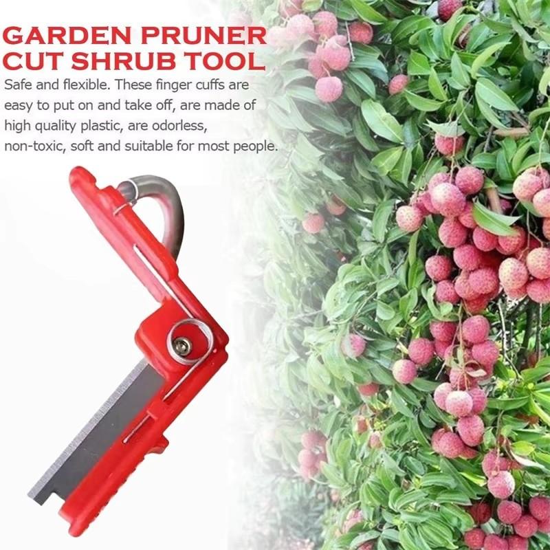 1/2 BUC Unealtă Cules Legume Degetar Cuțit Separator Pentru Fermă Grădină Livadă Separator Legume Cules Fructe Legume