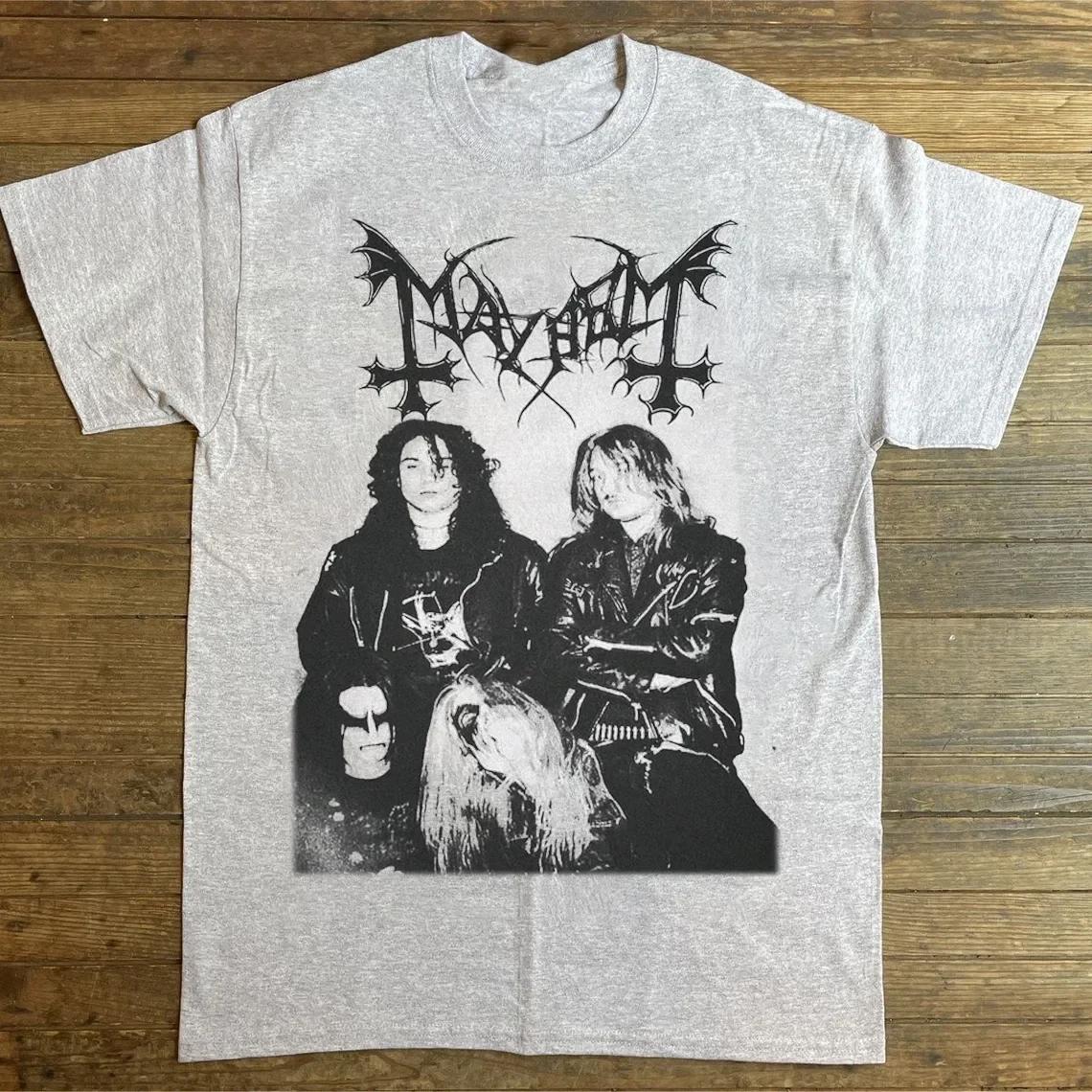 Vintage Mayhem Band Gift For Fan T-shirt Size S to 5XL 2F962 2XL