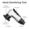 Mini Pneumatic Chamfering Machine 1/4 Inch Air Inlet Portable Hand Chamfering Tool with Adjustable