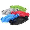 Modern Silicone Colander With Drainage Guard For Vegetable And Fruit Rinsing