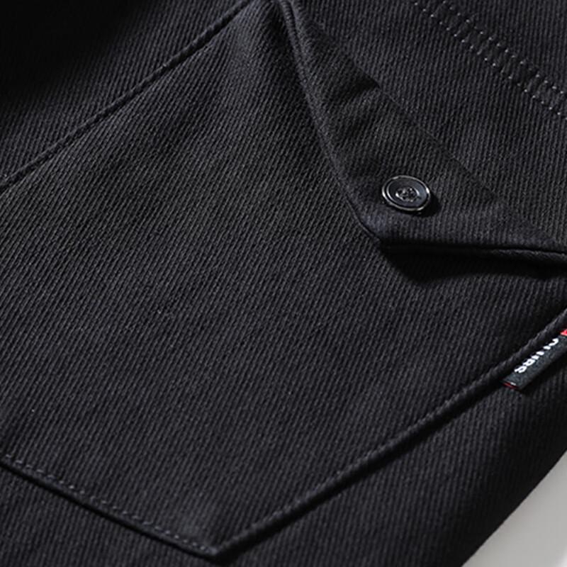 ROMON Men's Spring/Autumn Casual Straight-Leg Pants