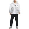 Nike Αθλητικά Ρούχα Storm-FIT Windrunner Color-Block Αδιάβροχο Μπουφάν με Κουκούλα Ανδρικά Εξωτερικά Ρούχα Λευκό DV1132-100
