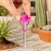 2Pcs Silicone Straw Cover, 8mm Wide Mouth Straw Cap for 30/40oz Tumbler, Cowboy Hat Shape Dustproof Plugs, Cute Drinking Straw Topper Accessories