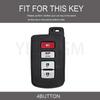 4Buttons Car Key Case Cover For Toyota Camry Corolla RAV4 Highlander Avalon 2015 - 2017 Smart Control Protector Shell Holder