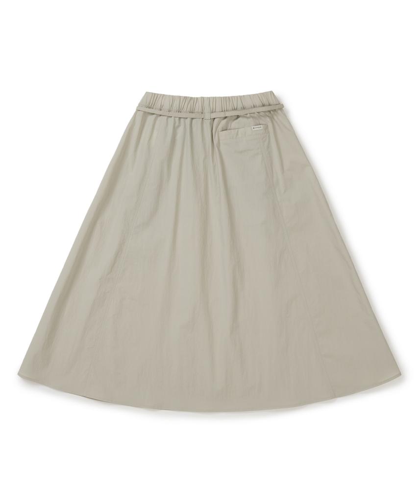 SNOWPEAK APPAREL Root Flare Long Skirt (S26Mwrsk61) Light Beige