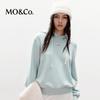 MO&Co. Women's Cotton Hooded Pullover Sweatshirt