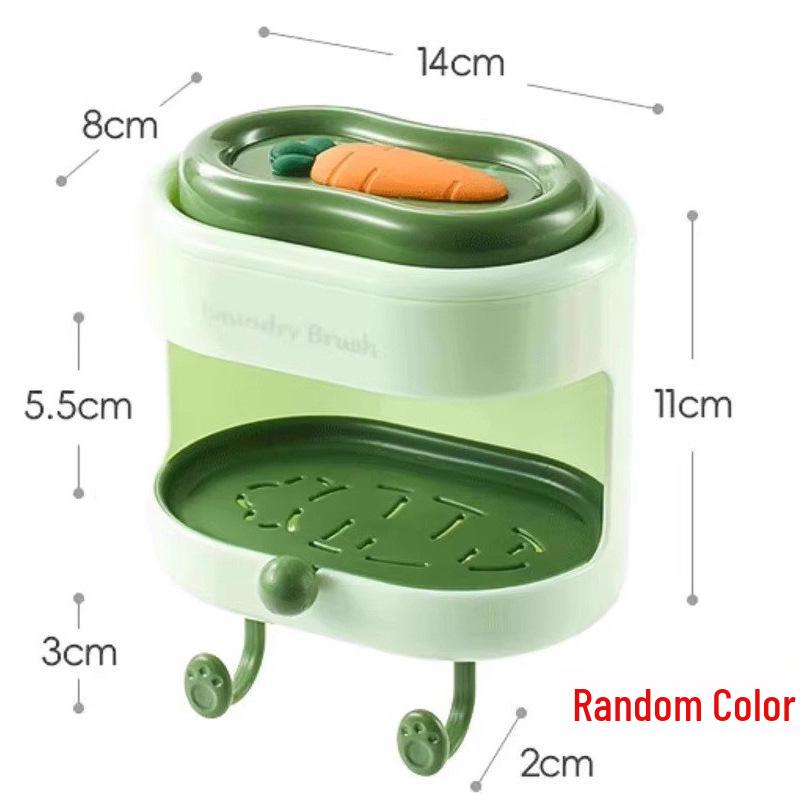 Newcomer Special: Bath Set - 3-in-1 Laundry Brush, Soap Dish, and Storage Rack